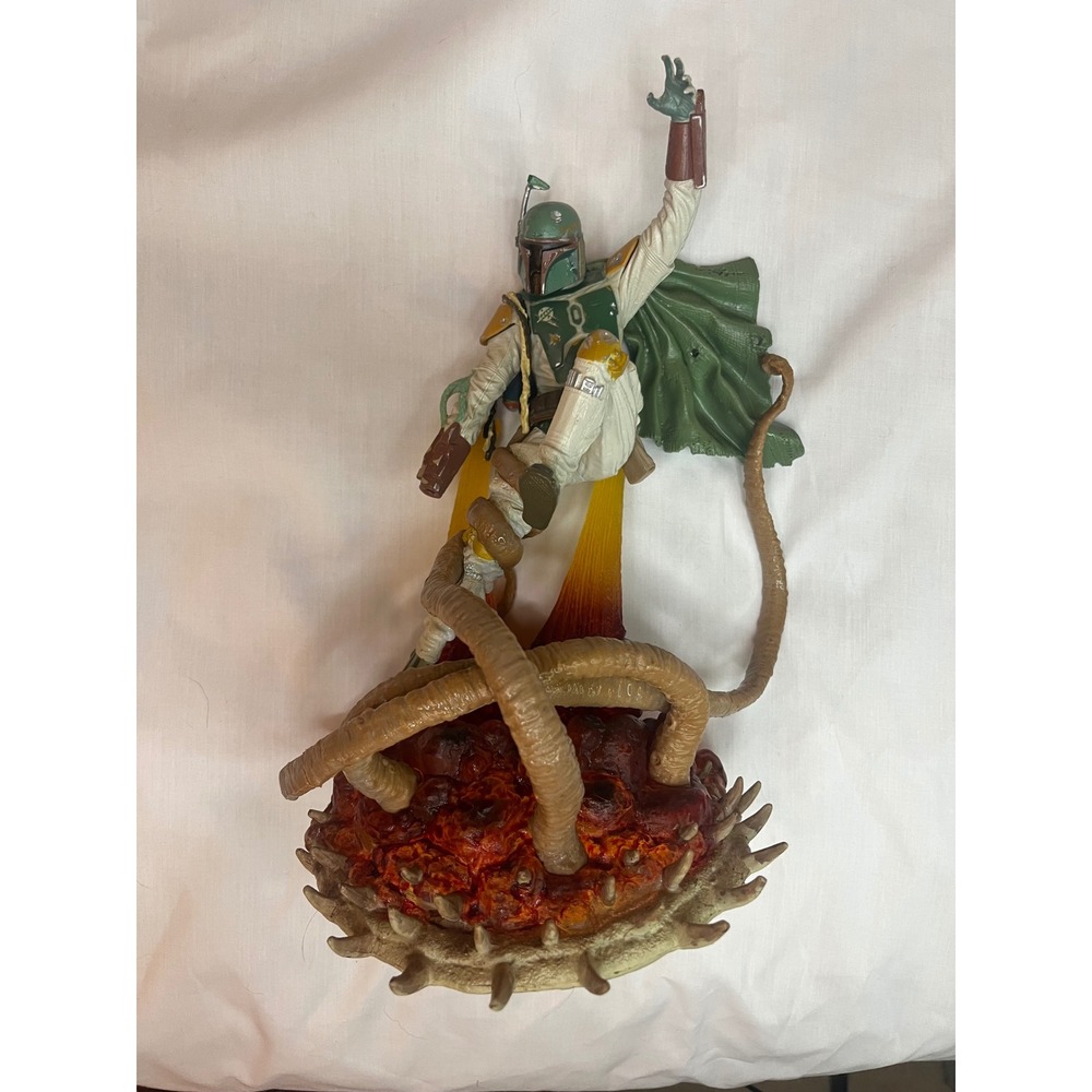 UNLEASHED BOBA FETT in SARLACC‎ PIT Star Wars Figure Statue Sculpture